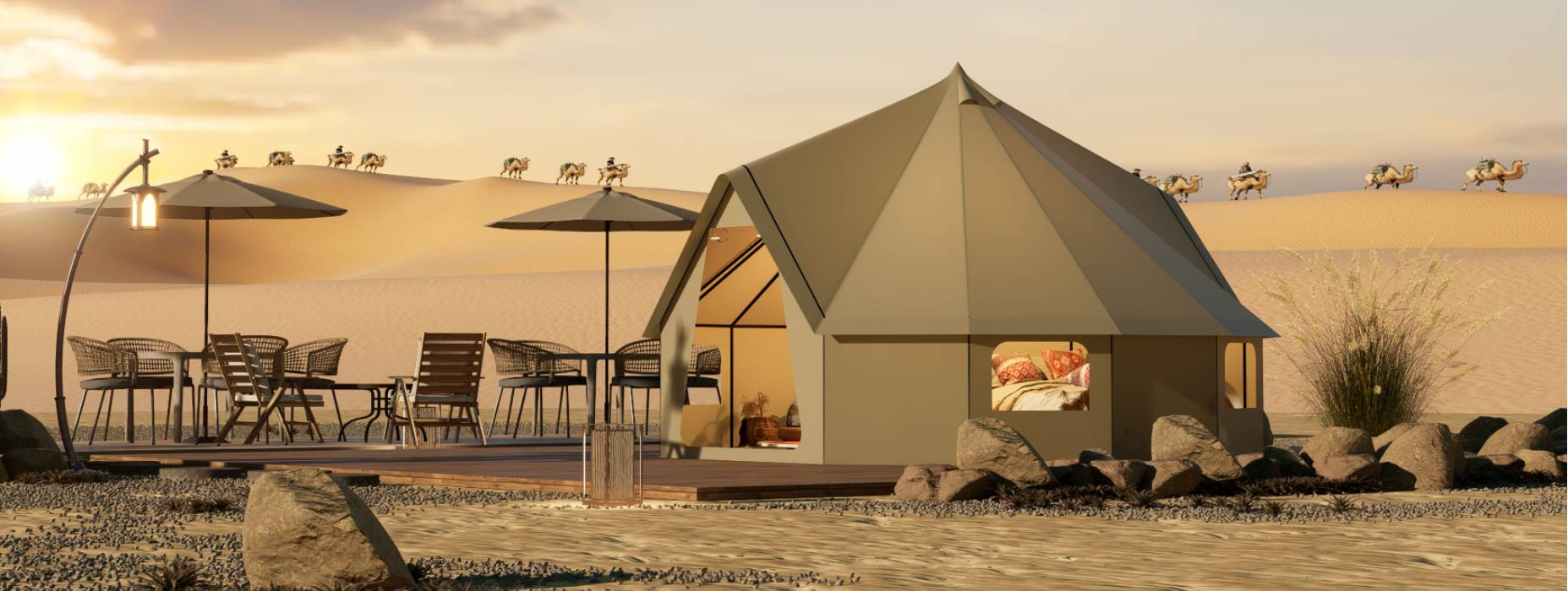 井研县露营酒店帐篷产品